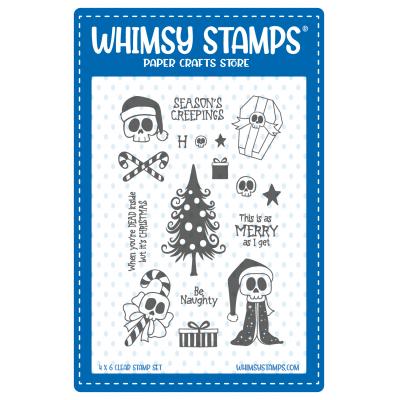 Whimsy Stamps Stempel - Season's Creepings